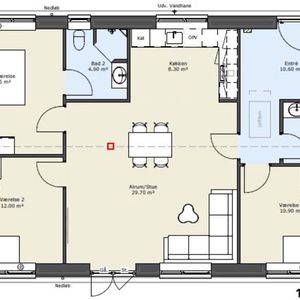 Nyopført 4-værelses rækkehus med egen terrasse og have. - Foto 2