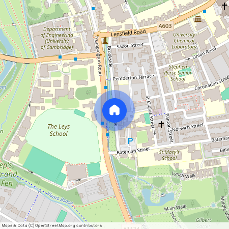 Brookside, Cambridge, Cambridgeshire