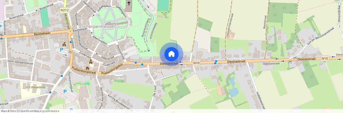 Diestsestraat 75A bus 101, 3270, SCHERPENHEUVEL