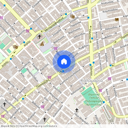 Κομνηνών 80-82, 551 32, Καλαμαριά (551 32), Κέντρο (Καλαμαριά)