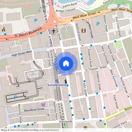 Fawcett Street, City Centre, Sunderland, SR1