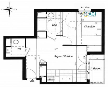 Appartement T2 - Photo 5