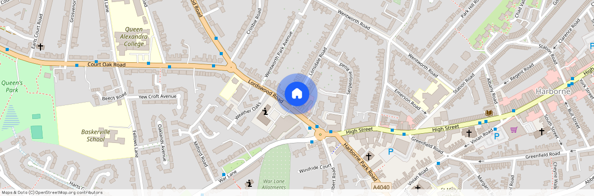 Lonsdale Square, 8 Lonsdale Road, Harborne, Birmingham, B17 9RA