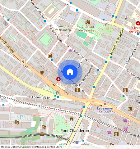 av. de France 18a, 1004, Lausanne