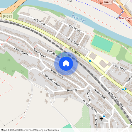 Wood Road, Pontypridd, CF37