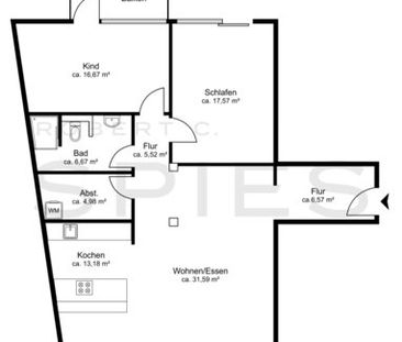 Kernsanierte 3-Zimmer-Wohnung mit Tiefgaragenstellplatz - Photo 2