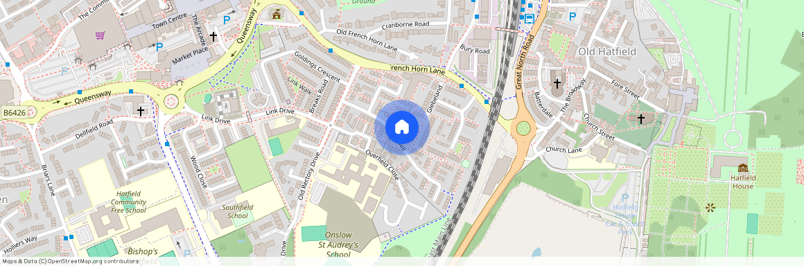 Onslow Close, Hatfield