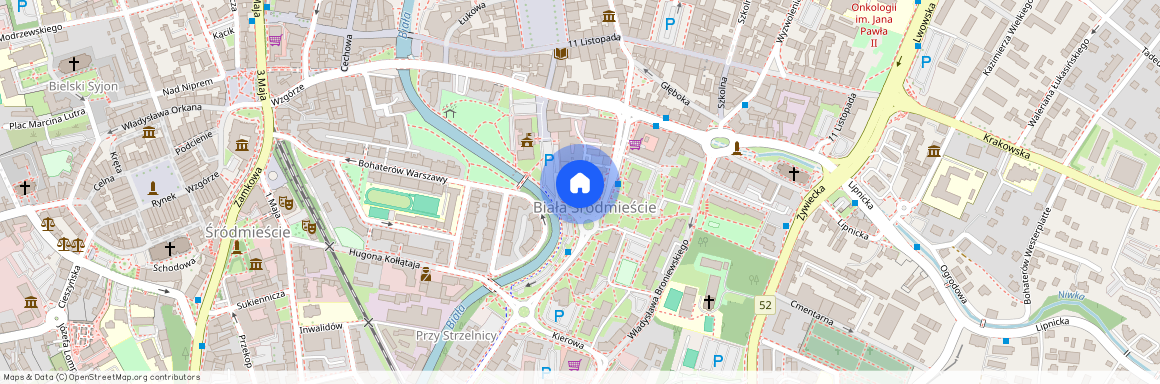 Biała Śródmieście, Bielsko-Biała, śląskie