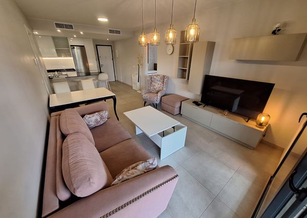 Ref.7533 Two-Bedroom Apartment in the Residential Complex Flamenca Village.