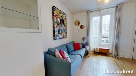 Charmant T2 meublé au cœur de la rue Daguerre – Paris 14ᵉ - Photo 3