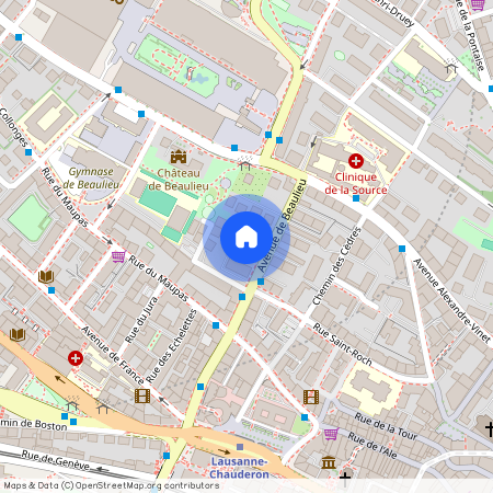 1004, Lausanne, Avenue de Beaulieu, 25