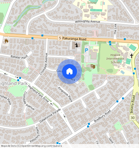 ** Cairngorm Place, Highland Park, Manukau City