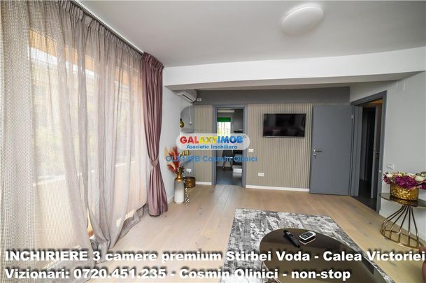 Inchirere 3 camere premium, prima inchiriere, Calea Victoriei - Fotografie 1