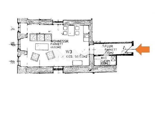 Elegante Loft-Wohnung mit Stuckdecken & Intarsientüren - Photo 1
