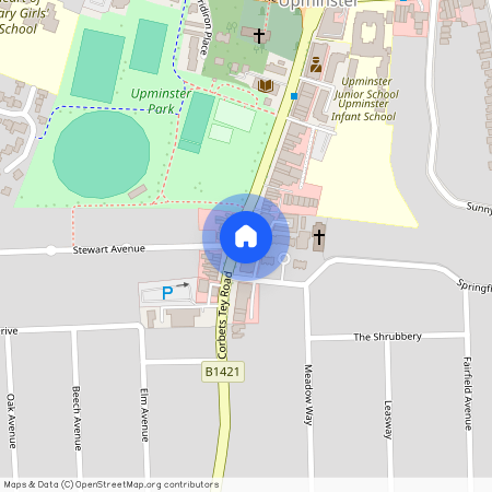 Springfield Court, Corbets Tey Road, Upminster, Essex, RM14