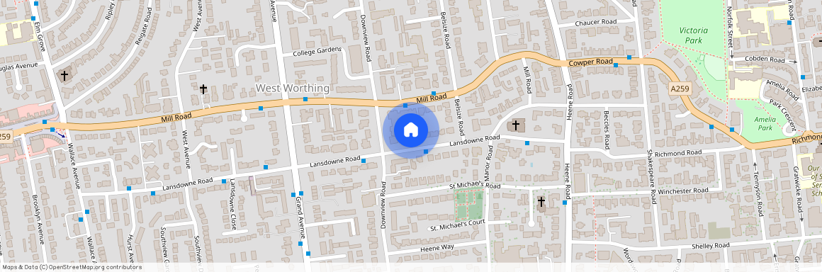 Chalfont Court, 18 Lansdowne Road, Worthing, BN11