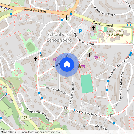 1700, Fribourg, Route du Riedlé 1, 1