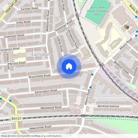 Broomfield Road, Coventry CV5