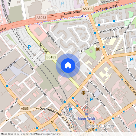 Hamilton House, 26 Pall Mall, Liverpool, Merseyside, L3