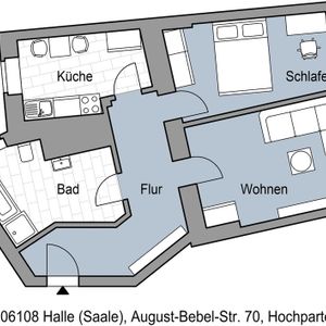 August-Bebel-Str. 70, 06108 Halle (Saale) OT Nördliche Innenstadt - Foto 3