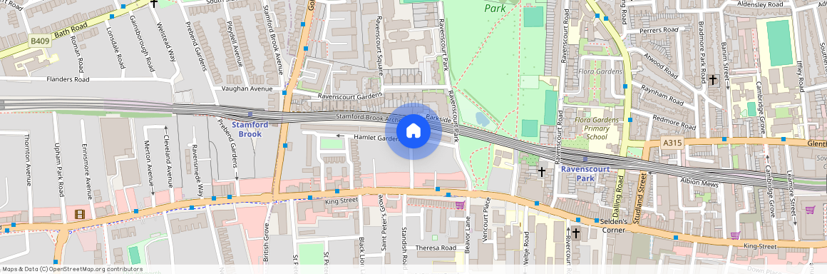 Hamlet Gardens, London, W6 0TR, United Kingdom
