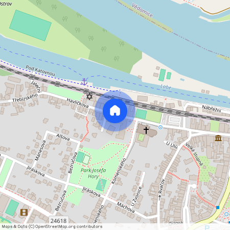 Havlíčkova, Roudnice nad Labem, okres Litoměřice