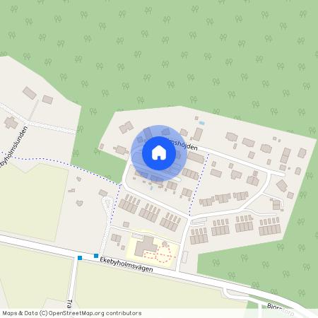 Ekebyholmshöjden, Rimbo