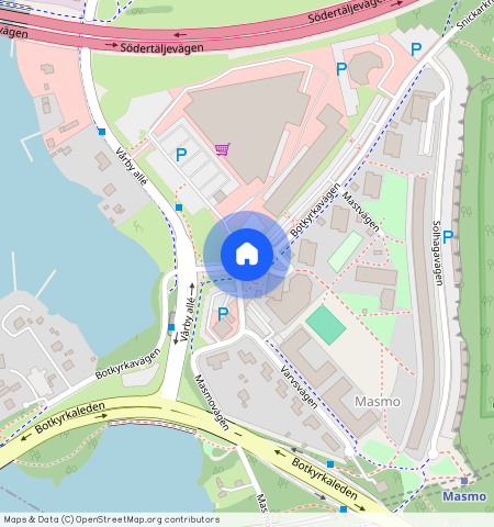 Botkyrkavägen, Vårby