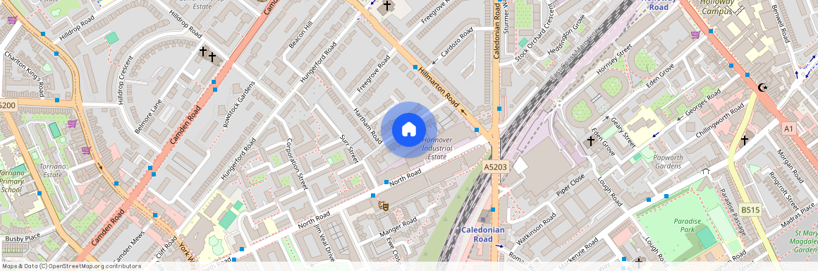 Hartham road, Islington