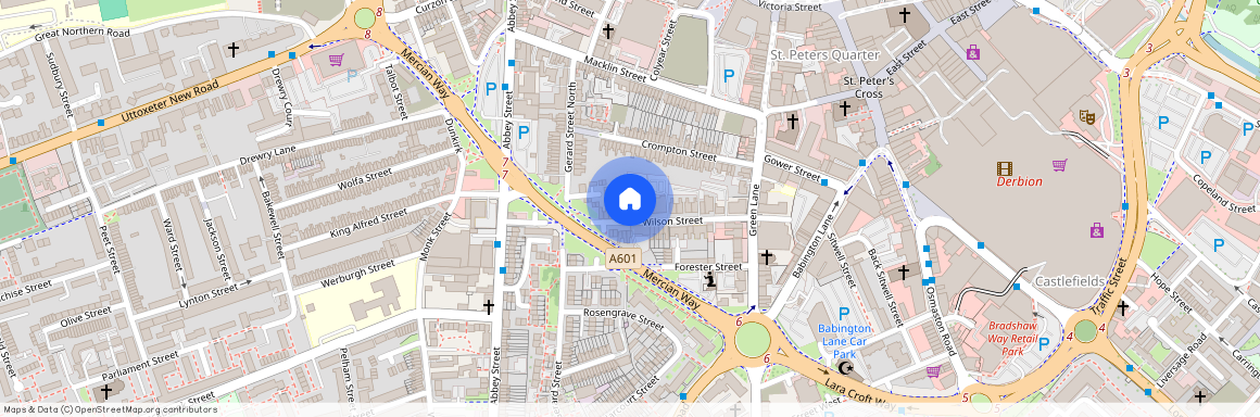 Wilson Street Derby DE1 1NY