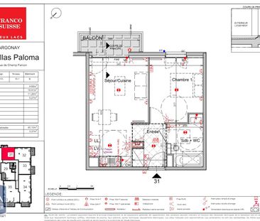 Location Appartement 2 pièces 40m² ARGONAY 74370 - Photo 6
