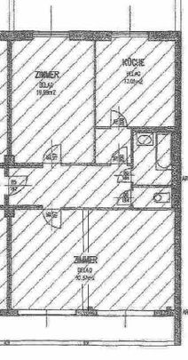 3-Zimmer Wohnung mit Balkon im letzten Liftstock - Foto 1