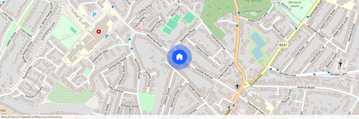 Carlisle Avenue St. Albans AL3, St. Albans, AL3