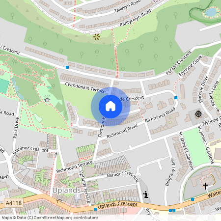 at Liverpool, 2, Cwmdonkin Drive SA2