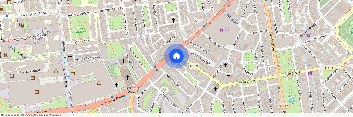 Hereford House, 11 Ovington Gardens, SW3