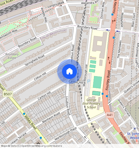 Loudoun Road, St Johns Wood NW8, London