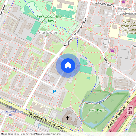 ul. Zbigniewa Romaszewskiego, Słodowiec, Bielany, Warszawa, mazowieckie