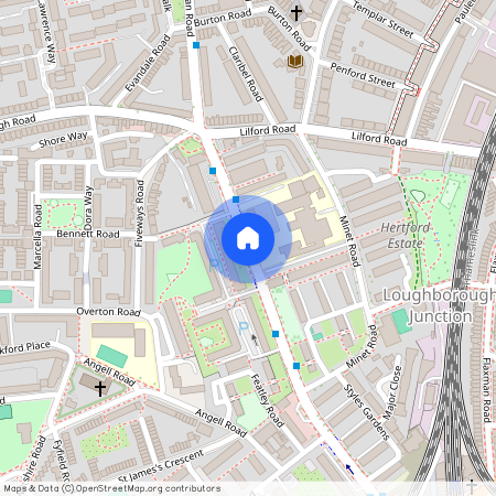 Loughborough Road, SW9, Brixton, London, SW9