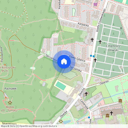 ul. Tatrzańska, Oliwa, Gdańsk, pomorskie