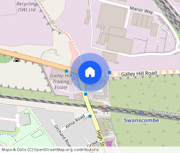 Flat 4 All Saints Church Galley Hil, Swanscombe, Kent, DA10 - Photo 1