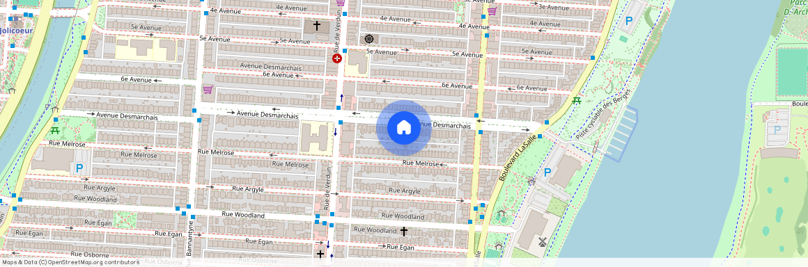 322 Avenue Desmarchais, Verdun, Verdun, Ile de Montréal, H4G 2Z1