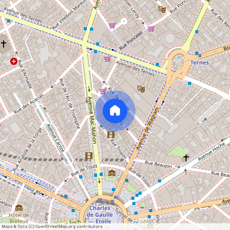 Rue Brey, Francja, Paris