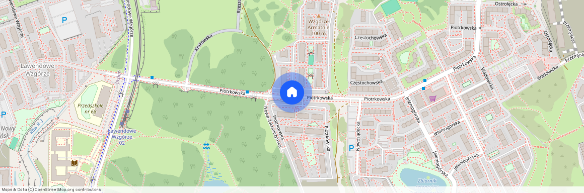 ul. Piotrkowska, Ujeścisko-Łostowice, Gdańsk, pomorskie