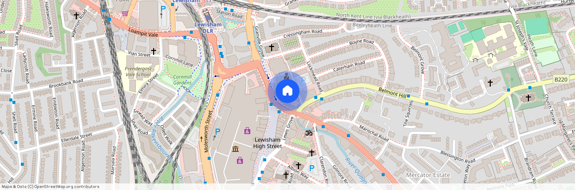 Lewisham High Street, Tower House, SE13