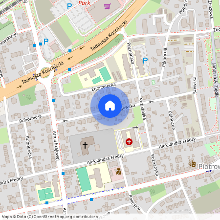 ul. Głogowska, Piotrowice-Ochojec, Katowice, śląskie