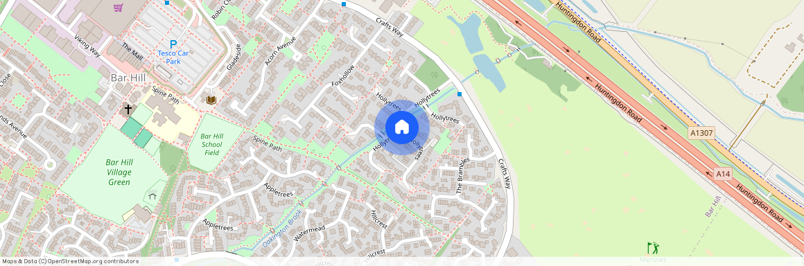 Hollytrees, Bar Hill, Cambridge, Cambridgeshire.