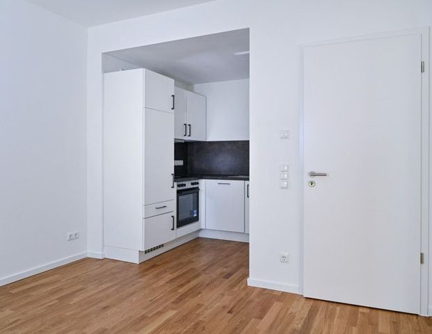 Neubau! 2-Raumwohnung im Erdgeschoß mit Terrasse! - Photo 1