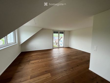 Hochmoderne & smarte 3.5-Zimmer-Wohnung mit Balkon, Keller & Tiefgarage in Oberhallau - Photo 4