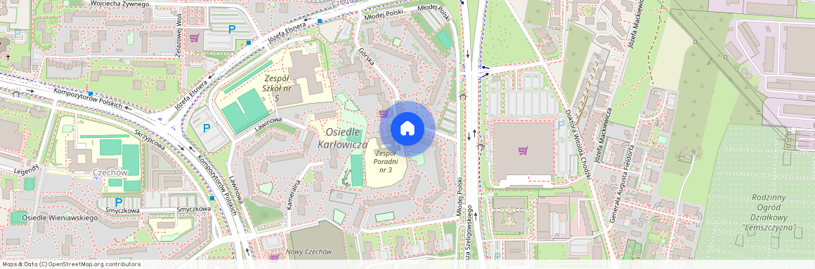 ul. Młodej Polski, Czechów Południowy, Lublin, lubelskie