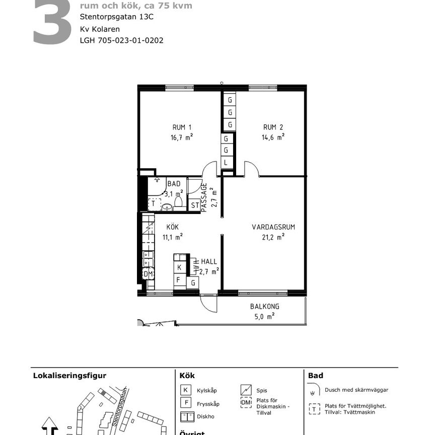 Stentorpsgatan 13 C - Photo 2